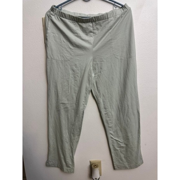 Soma Other - Soma Restore AloeKnit Sage Green Lounge Pants Women M Cotton Blend Straight (D)